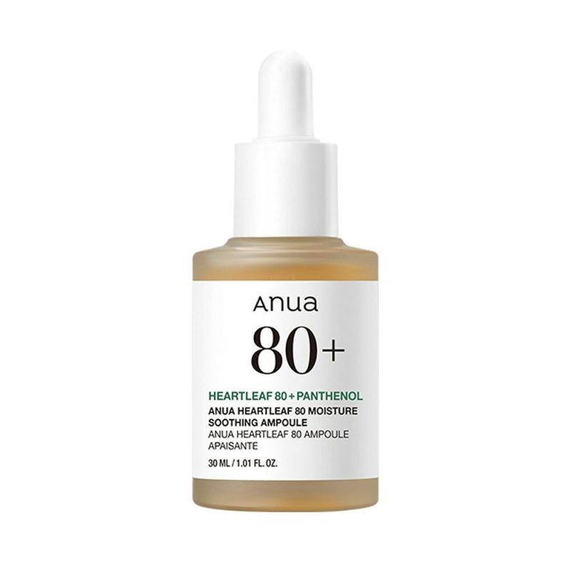 Anua Heartleaf 80+ Panthenol Soothing Ampoule 30ml